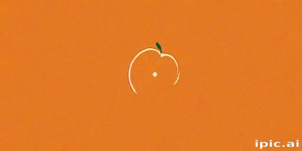 orange background aesthetic