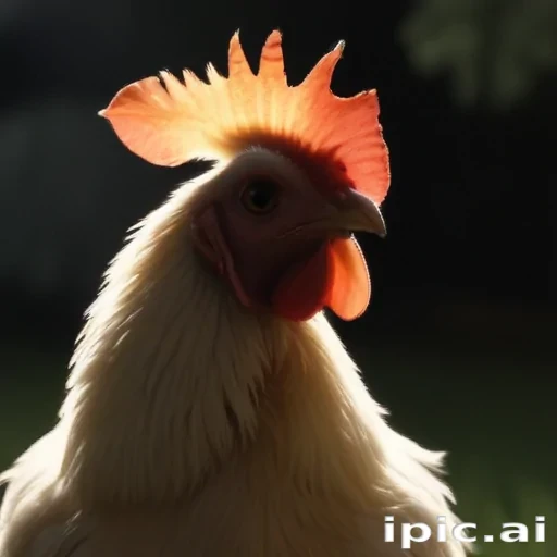 silhouette of a chicken