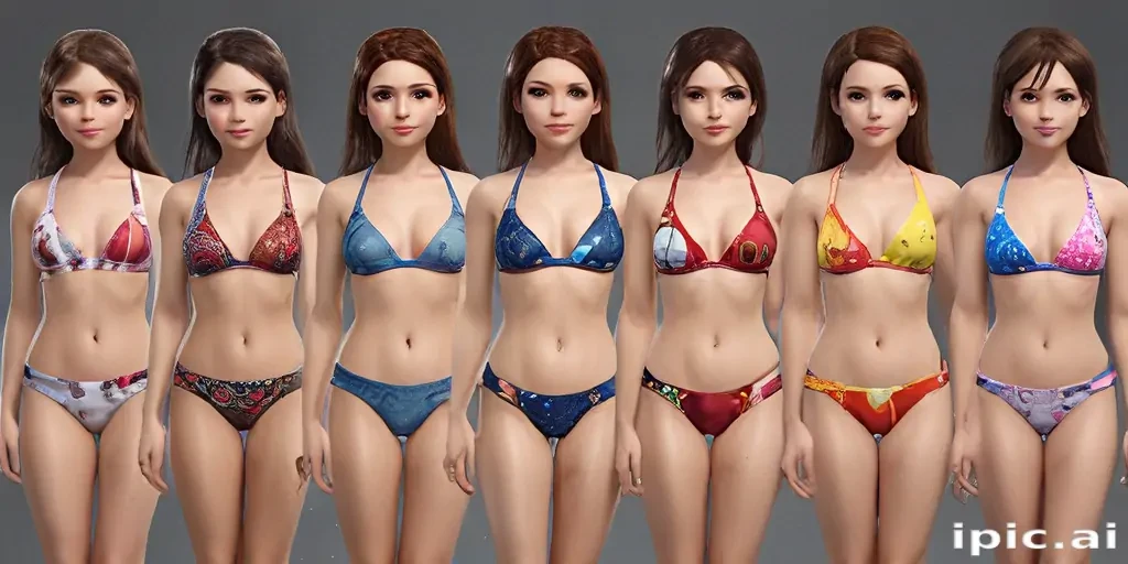 ai girls bikinis
