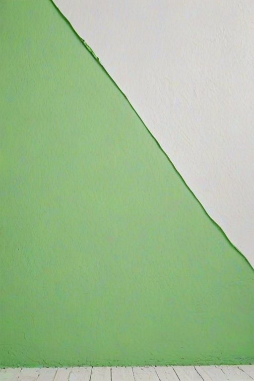 green white background