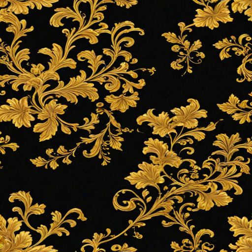 gold black background