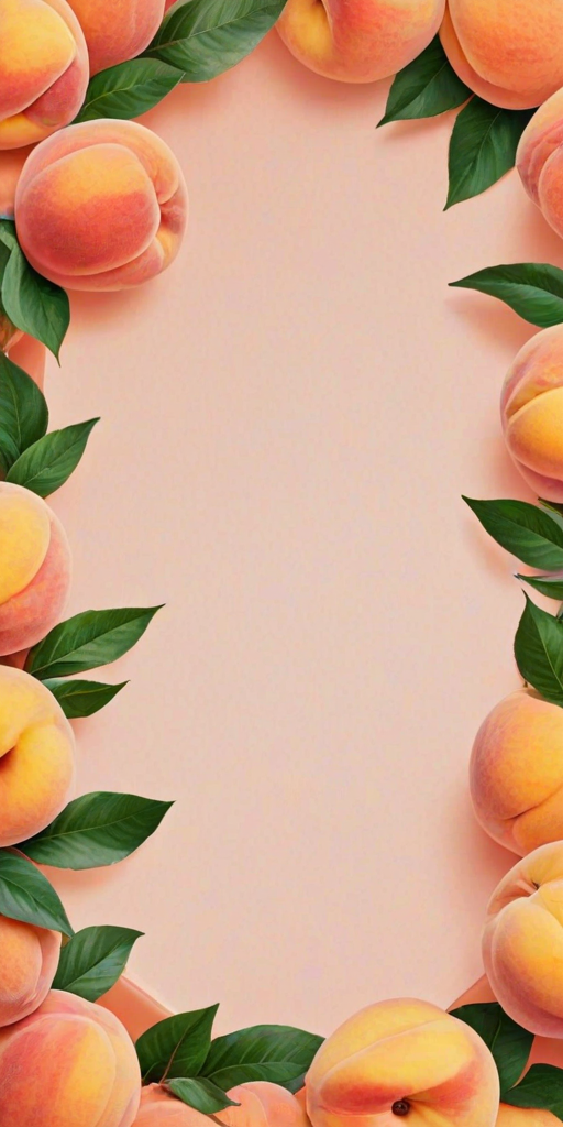 peach background aesthetic