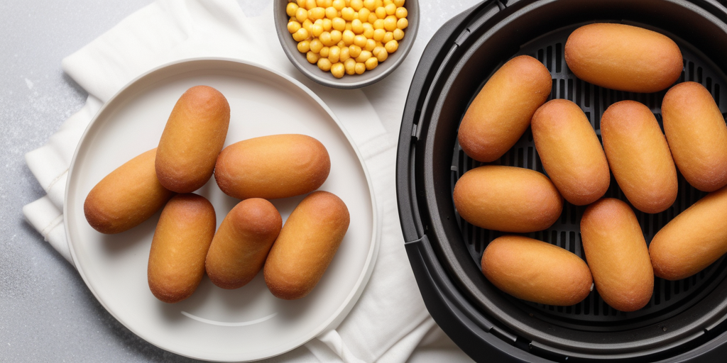 frozen mini corn dogs in air fryer