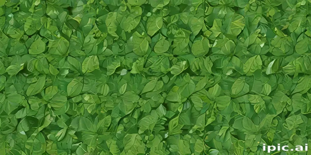 leaf background green