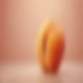 light peach background