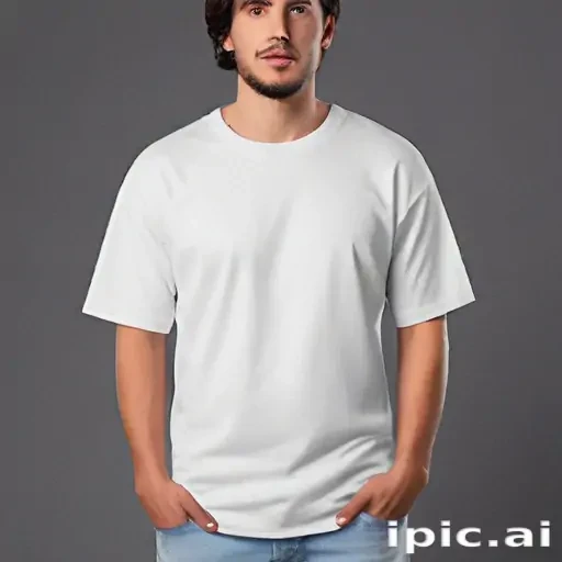 oversized t shirt mockup