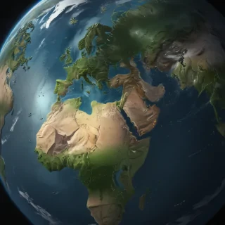 animated pic of earth
