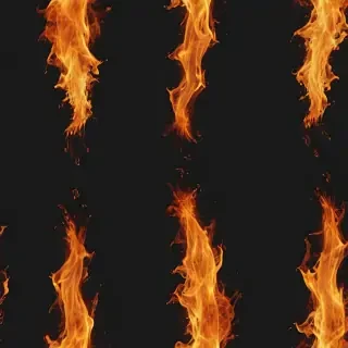 fire clear background