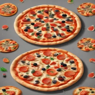 transparent pizza clipart