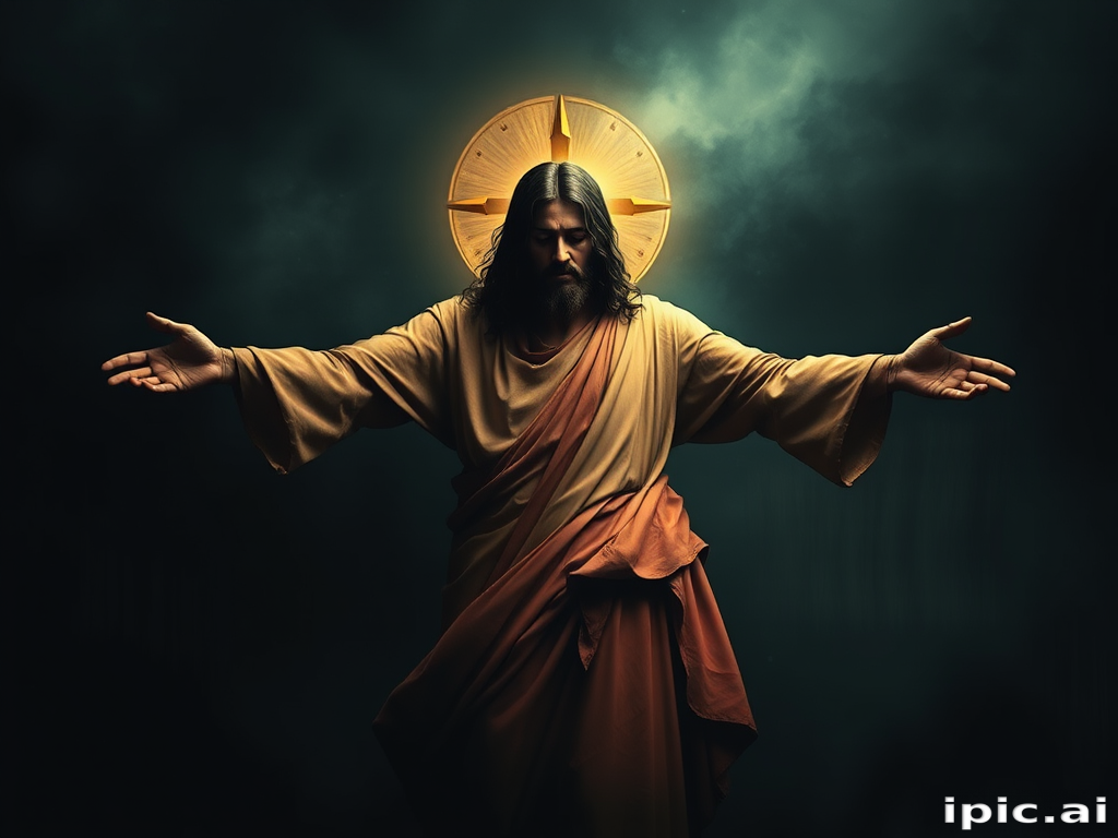 jesus christ dark wallpaper