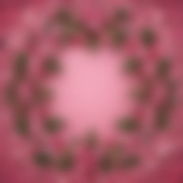 christmas background pink