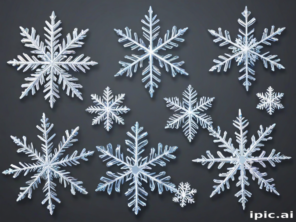 transparent snowflakes png