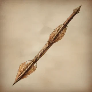 drawn arrow