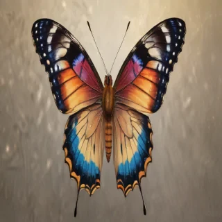 butterfly with no background