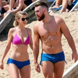 taylor swift bikini travis kelce