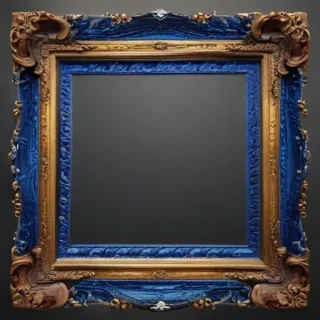 blue frame png