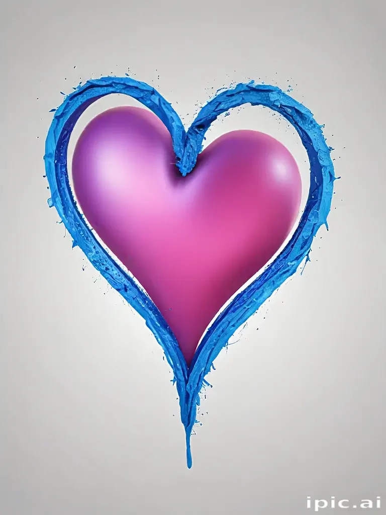 blue heart png