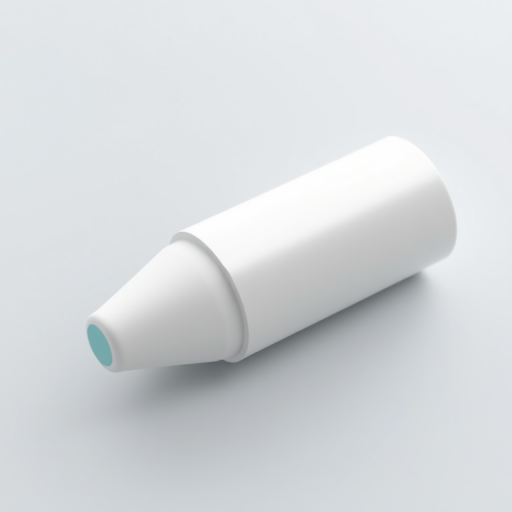 Create a high-resolution vector graphic of an eraser, featuring a clean white side and a smooth teal gradient on top, viewed from a slight angle, using a digital camera with a focal length of 50mm, aperture set to f/8, and a soft diffused light setup.