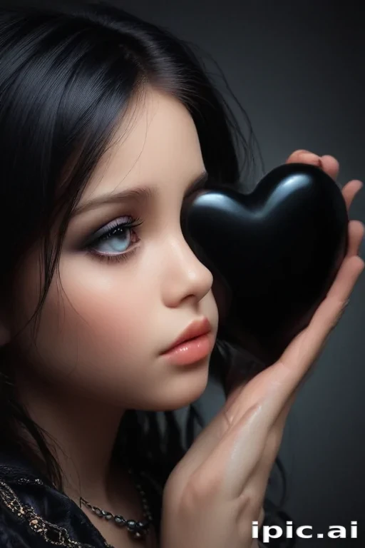 black heart pic