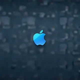 iphone blue wallpaper