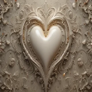 aesthetic heart wallpaper