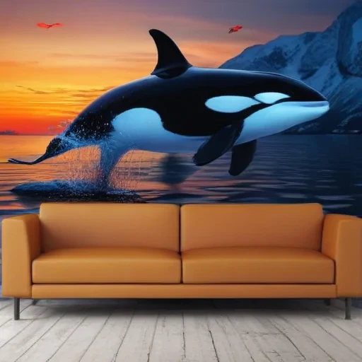 wallpaper orca