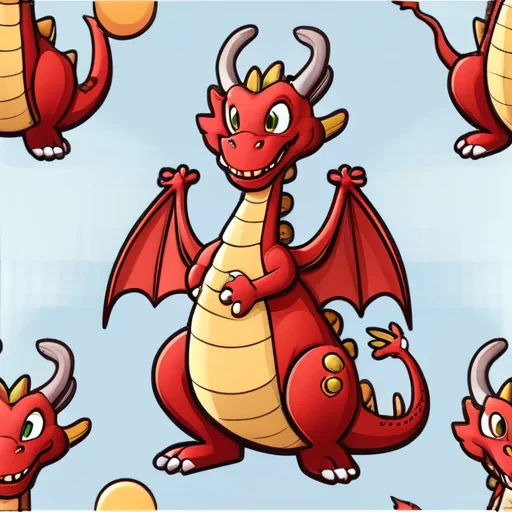 cartoon dragon