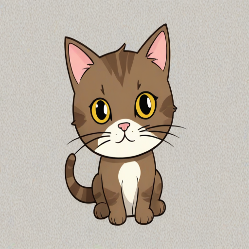 cartoon cat clip art