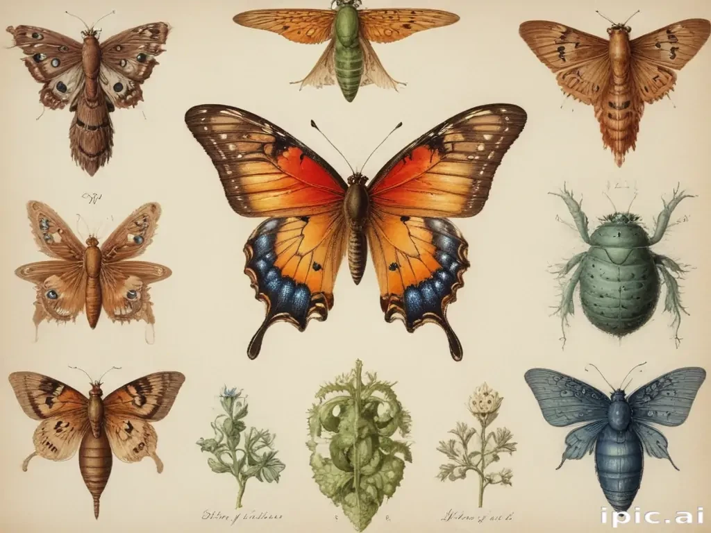 vintage scientific illustrations