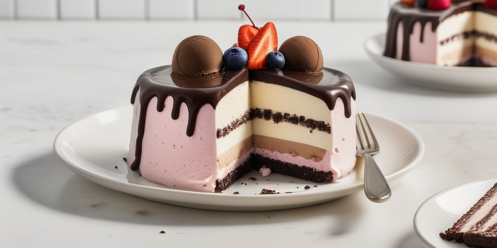 5 minute ice cream cake