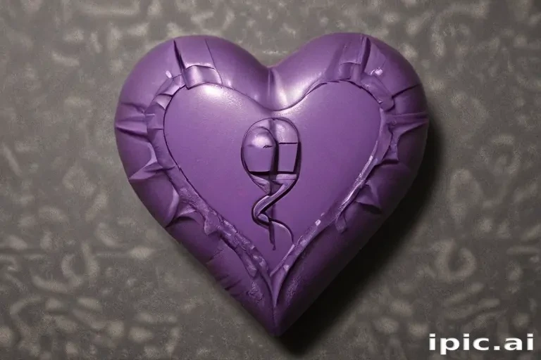 pic of purple heart