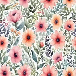 background watercolor flowers