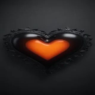 image black heart