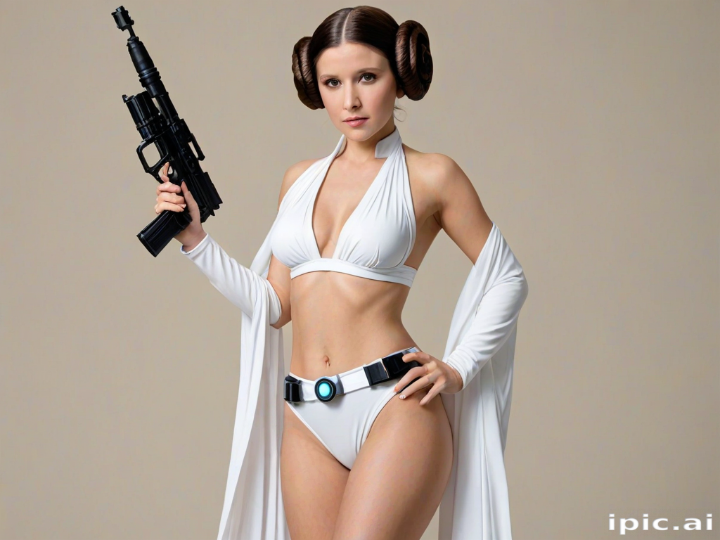 princess leia bikini ai