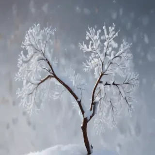 snow transparent background