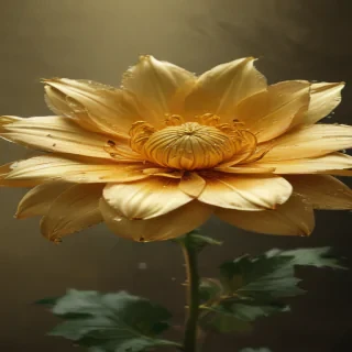gold flower