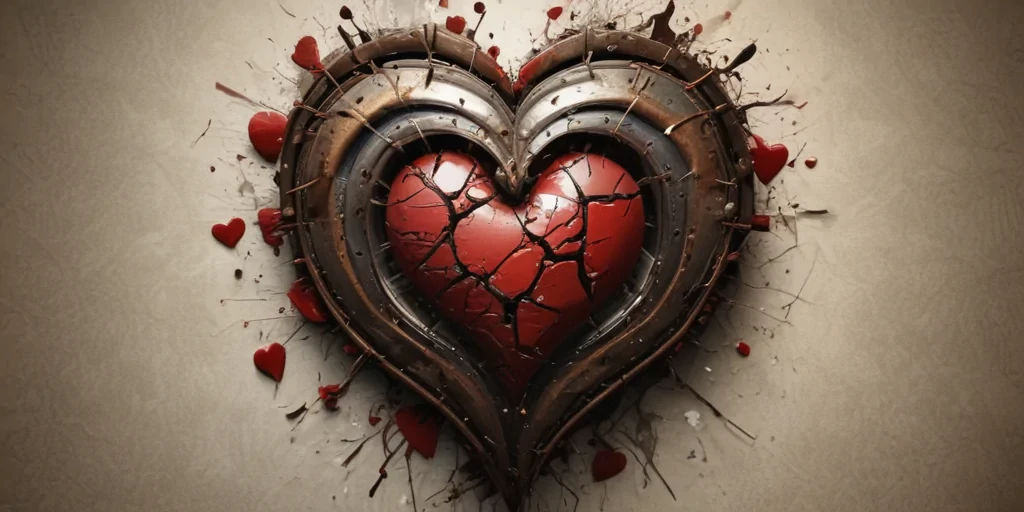 heart broken wallpaper