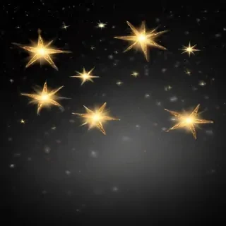 glittering stars png