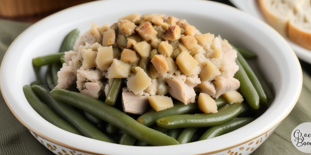 crock pot chicken stuffing green beans