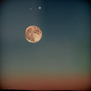 vintage moon