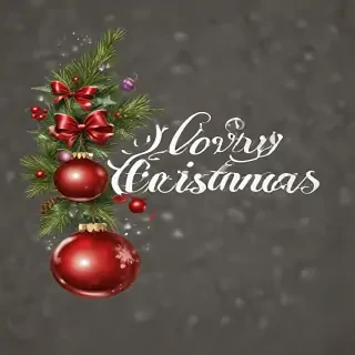 merry christmas png transparent