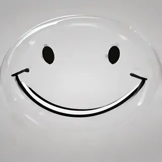 transparent smiley face