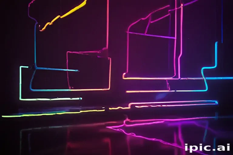 neon back ground