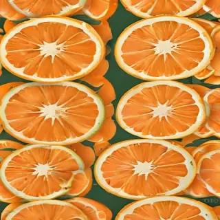 cute orange wallpaper