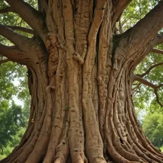 tree trunk tree