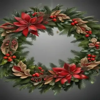 christmas wreath png
