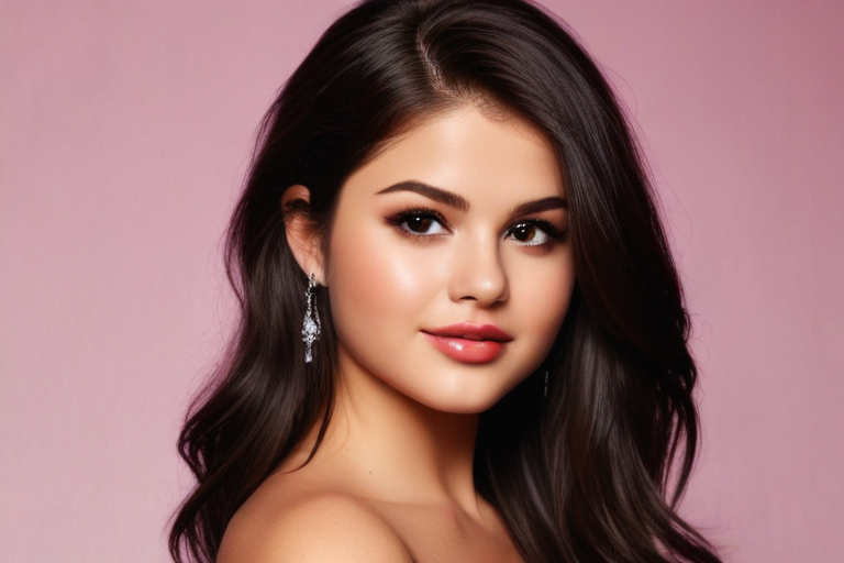 selena gomez new face