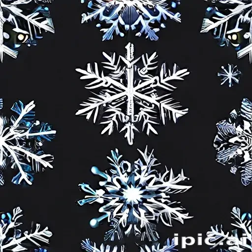 snowflakes clipart transparent background