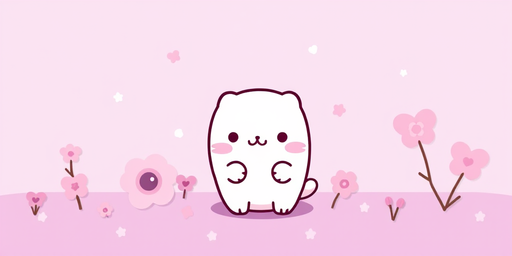 kawaii cute purple wallpaper