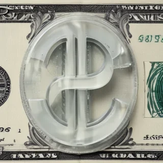 transparent dollar sign